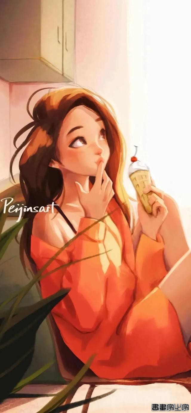 治愈温暖一组插画-14.jpg
