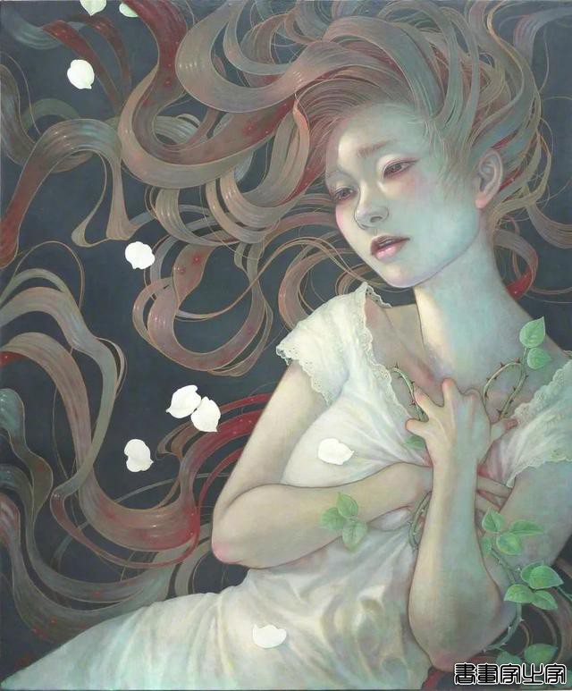 插画欣赏｜插画师平野实惠笔下的空灵少女-14.jpg