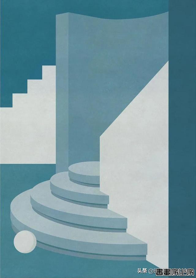 「插画欣赏」伦敦女艺术家的极简风建筑插画——简洁抽象-5.jpg