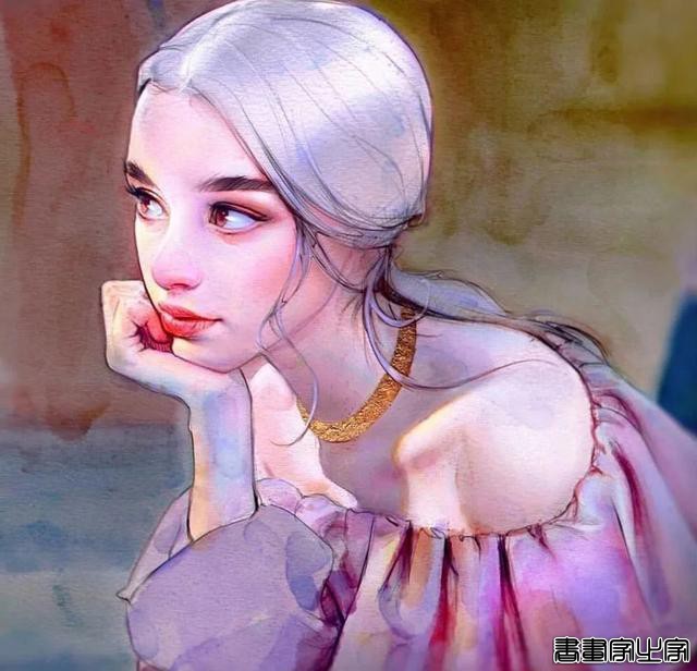 格鲁吉亚自由插画师的作品，栩栩如生，美艳绝伦-10.jpg