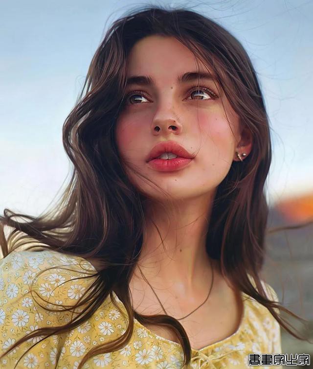 格鲁吉亚自由插画师的作品，栩栩如生，美艳绝伦-20.jpg