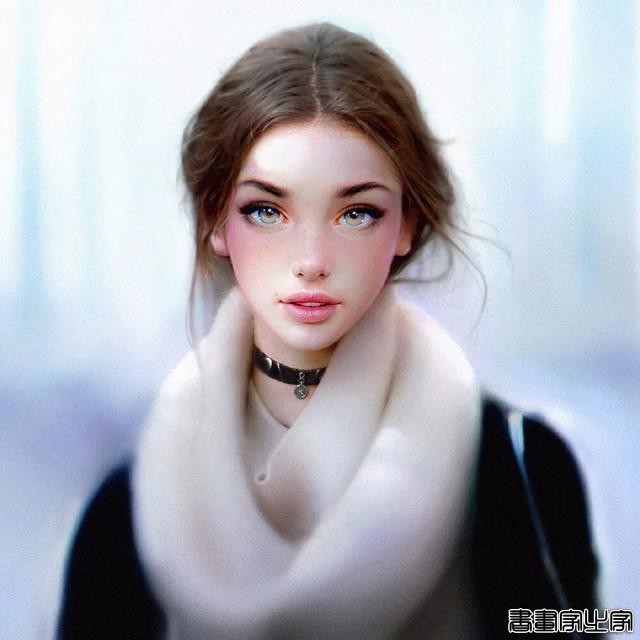 格鲁吉亚自由插画师的作品，栩栩如生，美艳绝伦-23.jpg