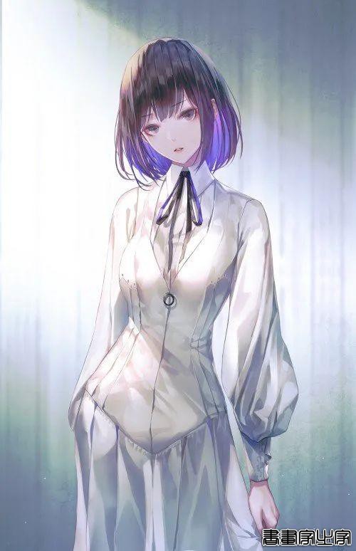 「插画欣赏」朦胧光影下的身影-5.jpg