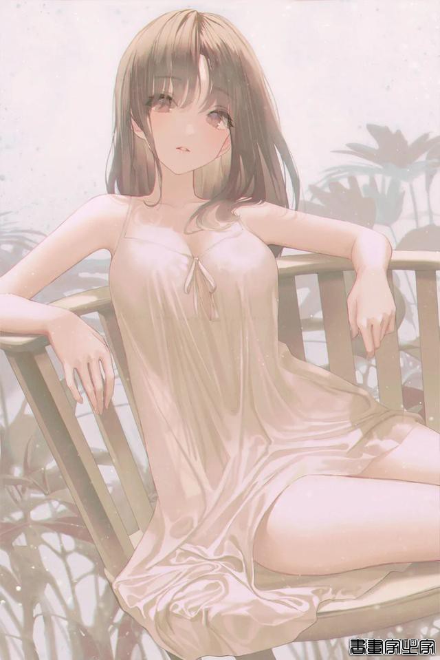 「插画欣赏」朦胧光影下的身影-7.jpg