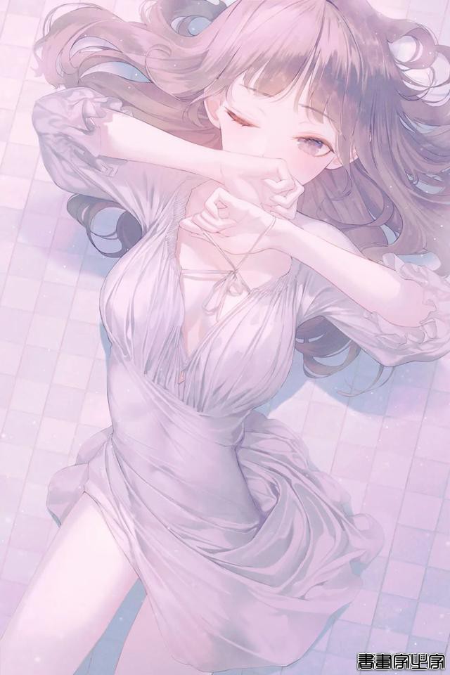 「插画欣赏」朦胧光影下的身影-21.jpg