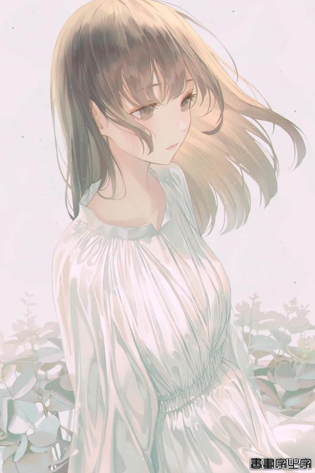 「插画欣赏」朦胧光影下的身影-20.jpg