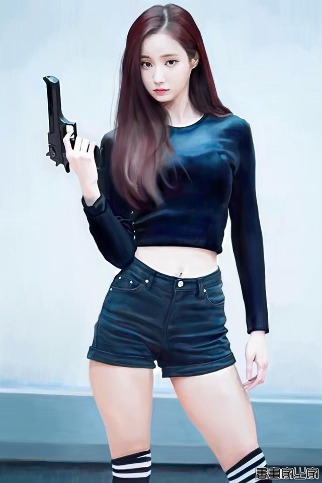 看不出来是画的，真人转手绘插画作品分享-4.jpg
