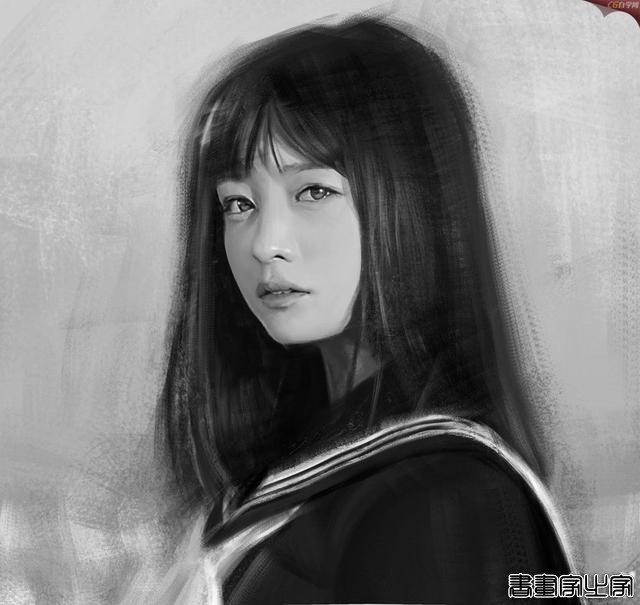 看不出来是画的，真人转手绘插画作品分享-5.jpg