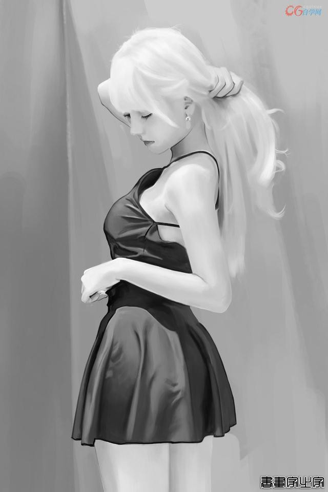 看不出来是画的，真人转手绘插画作品分享-11.jpg