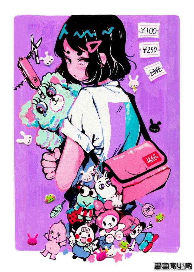 智利插画师 Crisalys 插画设计作品-21.jpg