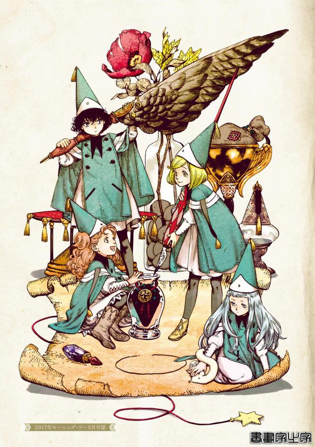 《尖帽子的魔法工坊》插画作品画集，画风精致唯美，主题积极向上-10.jpg