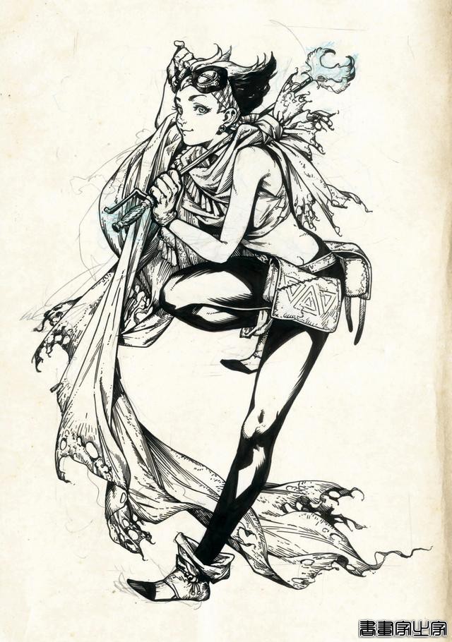 《尖帽子的魔法工坊》插画作品画集，画风精致唯美，主题积极向上-26.jpg