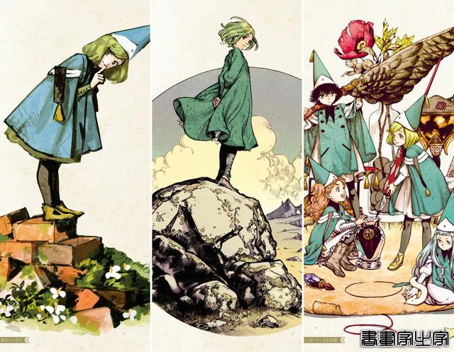 《尖帽子的魔法工坊》插画作品画集，画风精致唯美，主题积极向上-35.jpg