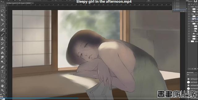 用PS还能画出恋爱般的插画效果，送你60集PS人像插画教程+作品集-5.jpg