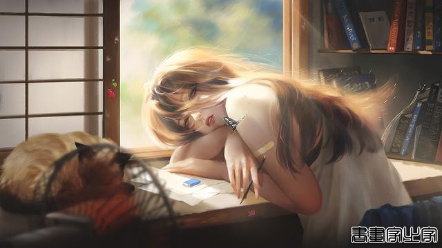 用PS还能画出恋爱般的插画效果，送你60集PS人像插画教程+作品集-4.jpg