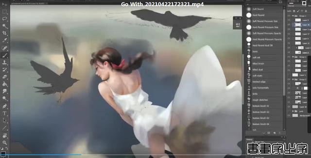用PS还能画出恋爱般的插画效果，送你60集PS人像插画教程+作品集-7.jpg