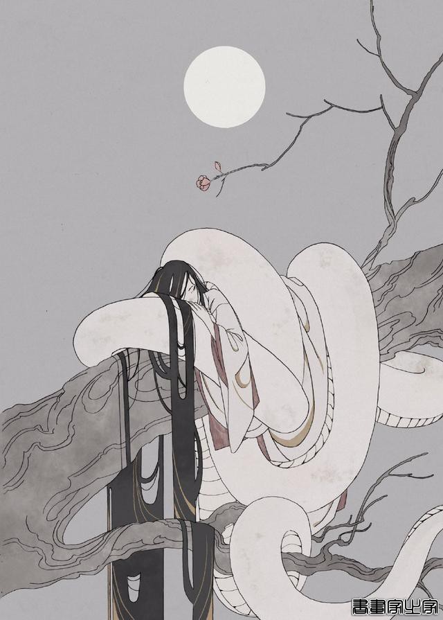 插画师 すり饵 笔下的创意人物插画，太美了-4.jpg