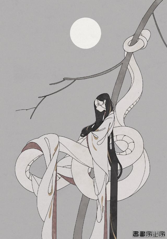 插画师 すり饵 笔下的创意人物插画，太美了-5.jpg