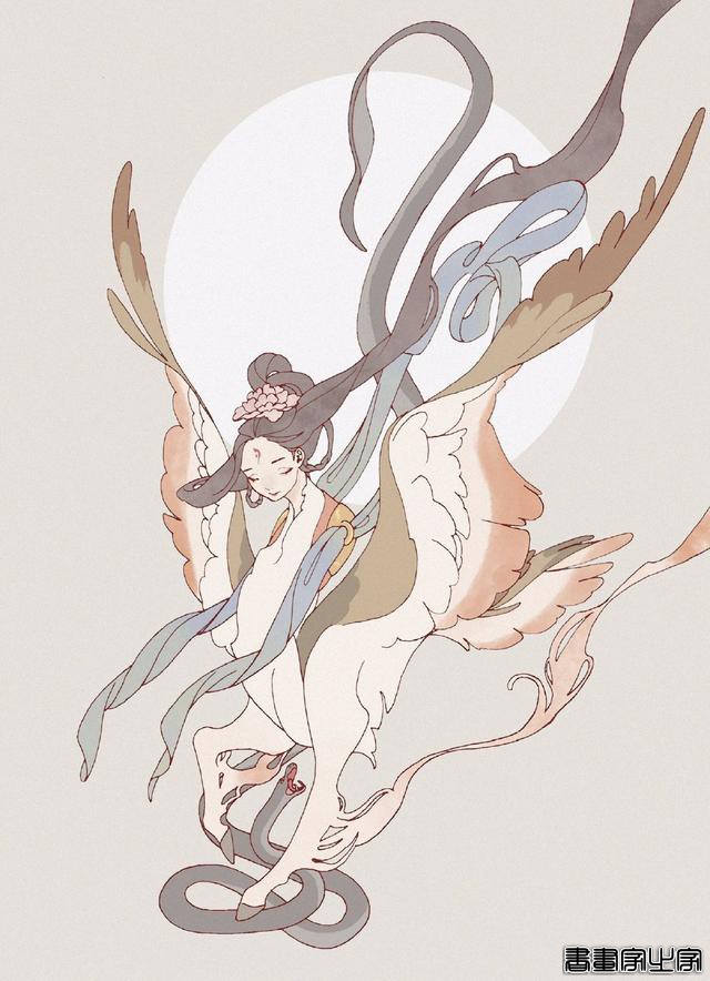 插画师 すり饵 笔下的创意人物插画，太美了-8.jpg