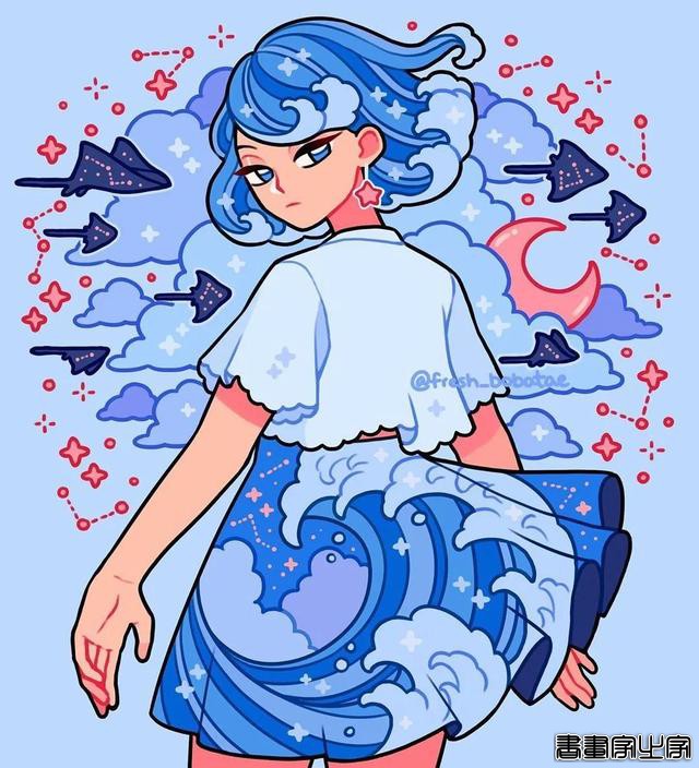 插画分享｜可爱适合当手帐的图案-4.jpg