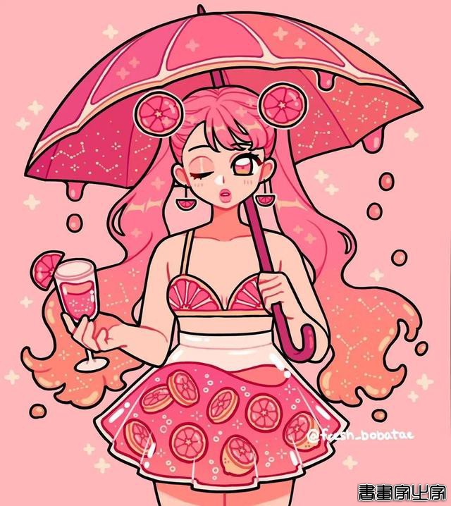 插画分享｜可爱适合当手帐的图案-8.jpg