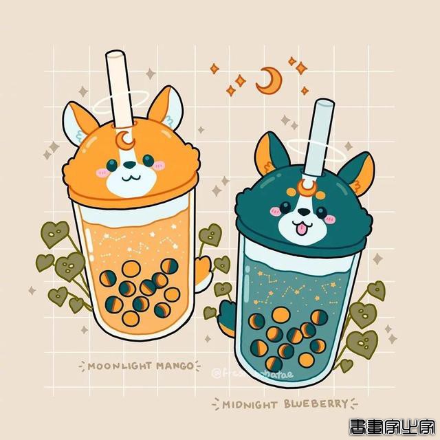 插画分享｜可爱适合当手帐的图案-19.jpg