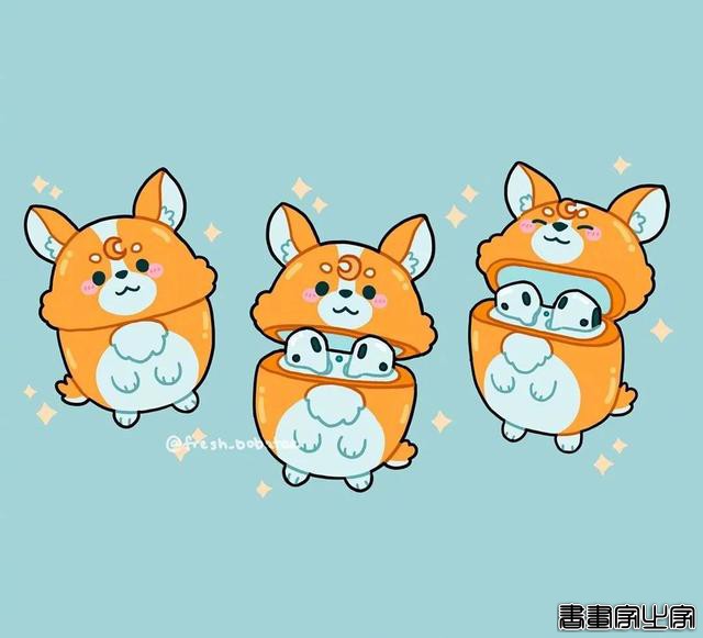 插画分享｜可爱适合当手帐的图案-22.jpg