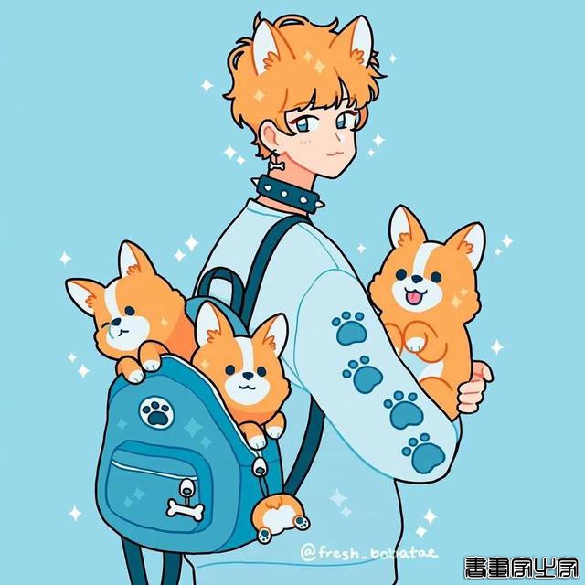 插画分享｜可爱适合当手帐的图案-23.jpg