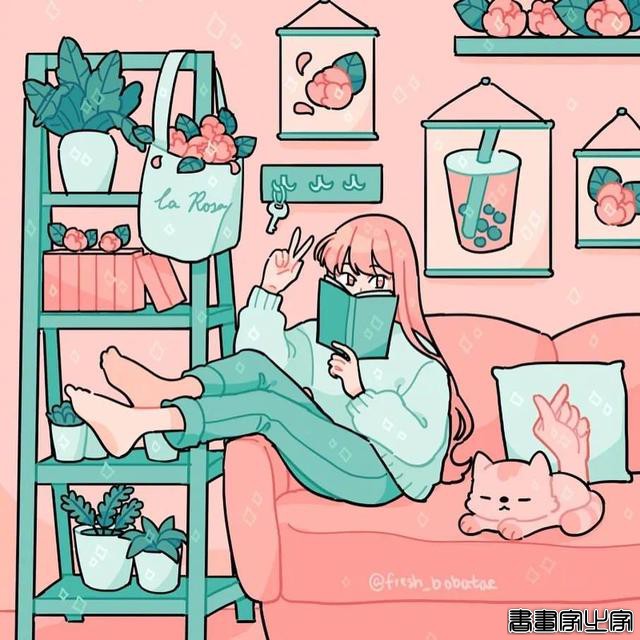 插画分享｜可爱适合当手帐的图案-25.jpg