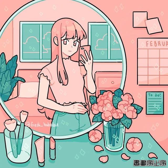 插画分享｜可爱适合当手帐的图案-26.jpg