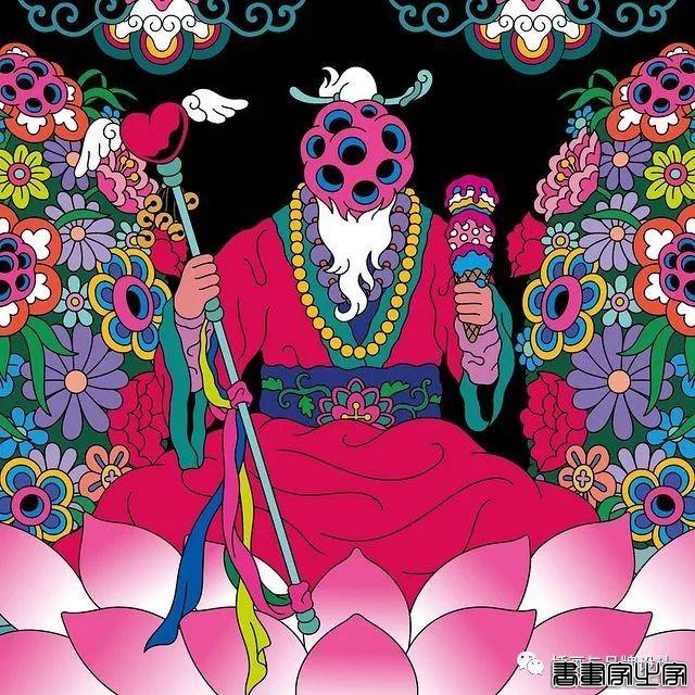 插画丨惊叹了视觉的超现实景观插画，从宏观到微观以超梦幻的形式展现生命的形式-24.jpg