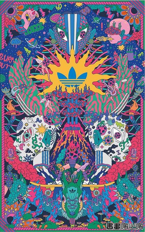 插画丨惊叹了视觉的超现实景观插画，从宏观到微观以超梦幻的形式展现生命的形式-38.jpg