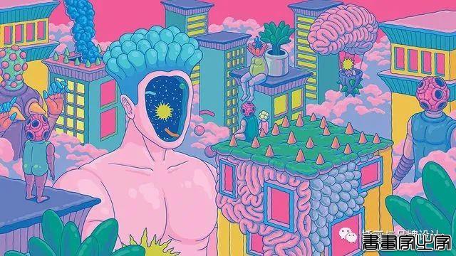插画丨惊叹了视觉的超现实景观插画，从宏观到微观以超梦幻的形式展现生命的形式-51.jpg