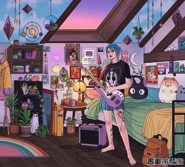 萨凡纳艺术与设计学院学生Kelsey Smith插画设计作品-12.jpg