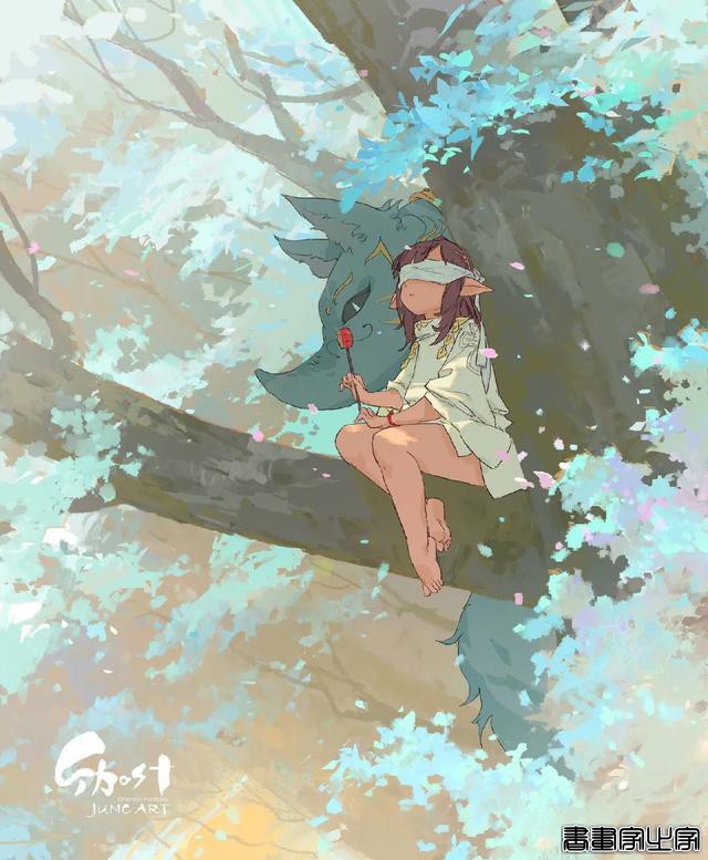 中国概念设计师＆插画师Wenjun Lin插画欣赏-7.jpg