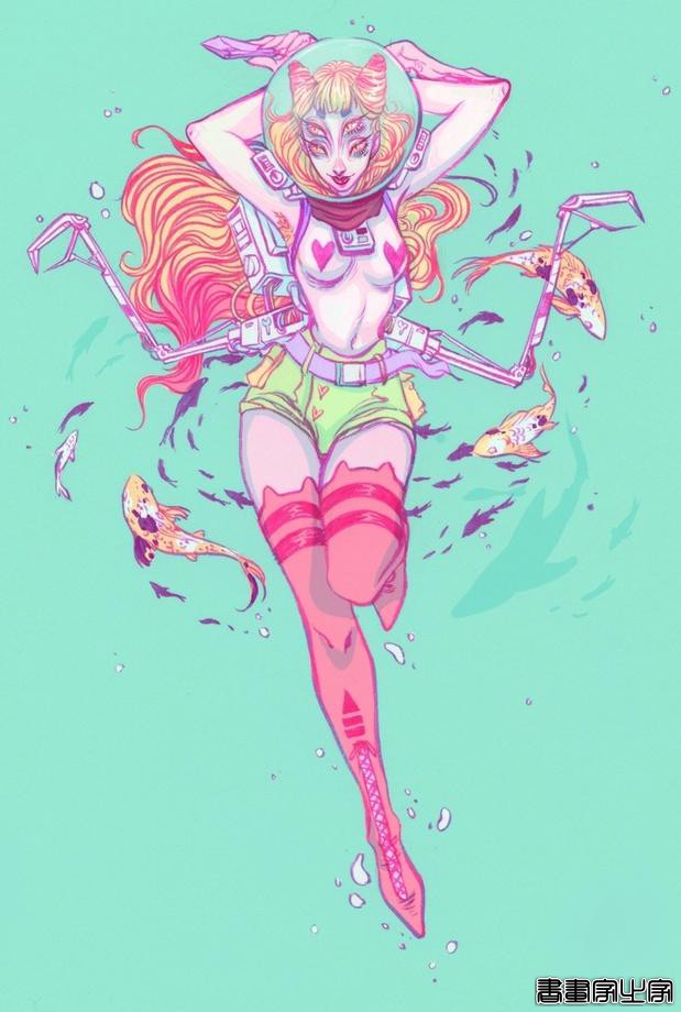 全职加拿大艺术家Audra Auclair 插画设计作品-9.jpg