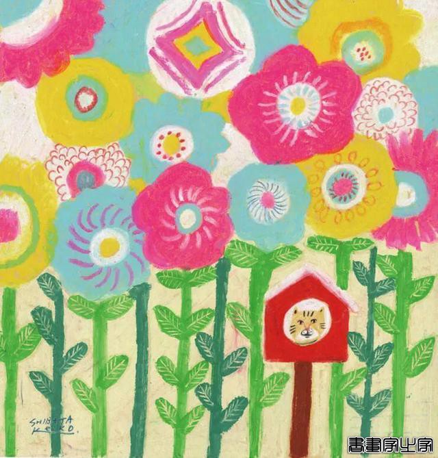 插画师 Keiko Shibata 可可爱爱的作品欣赏-8.jpg