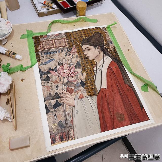 中国风敦煌插画太惊艳了！展现了敦煌千年文化魅力-28.jpg