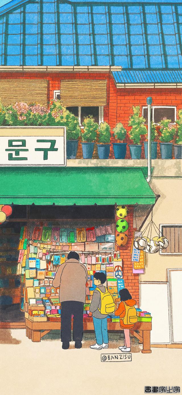 动漫插画壁纸，年少岁月的童话-5.jpg