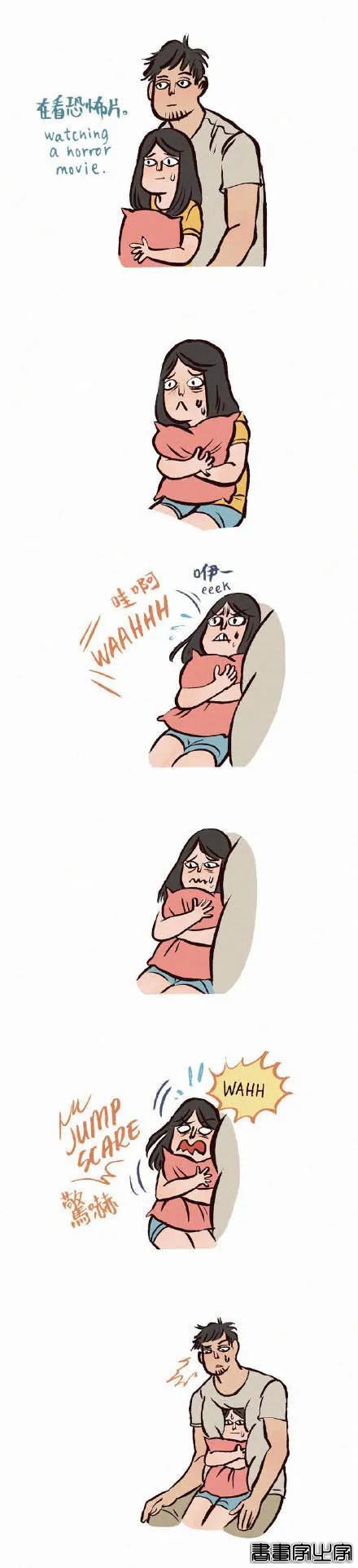 158cm插画师与199cm男友的日常，网友：边笑哭边吃狗粮-16.jpg