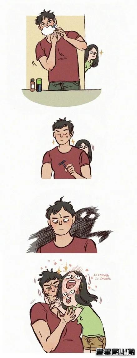 158cm插画师与199cm男友的日常，网友：边笑哭边吃狗粮-25.jpg