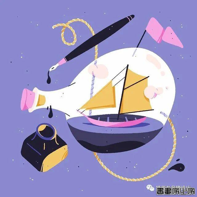 插画丨天马行空的想象，充满流动性的扁平矢量插画-9.jpg