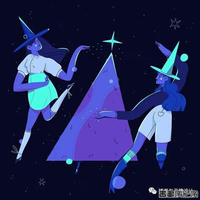 插画丨天马行空的想象，充满流动性的扁平矢量插画-13.jpg
