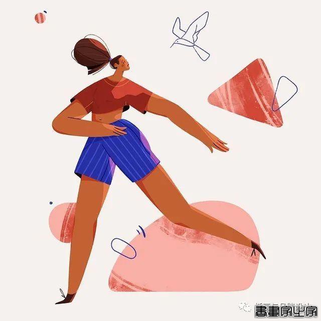 插画丨天马行空的想象，充满流动性的扁平矢量插画-11.jpg
