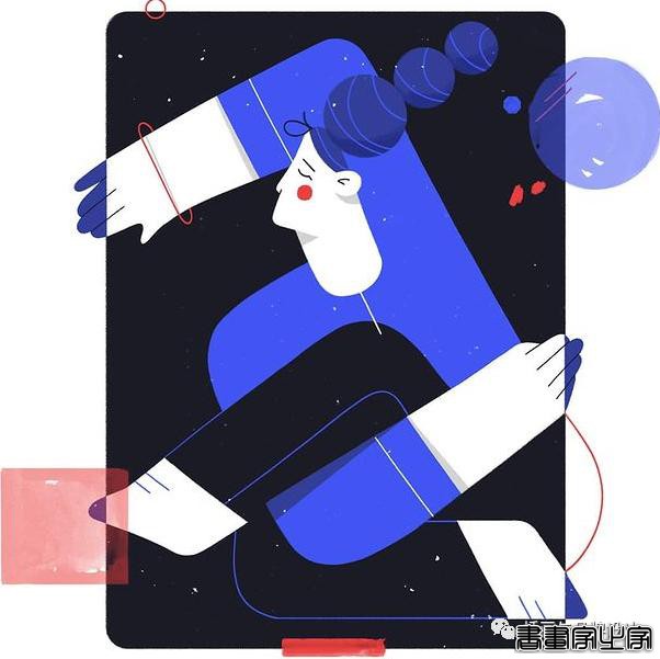 插画丨天马行空的想象，充满流动性的扁平矢量插画-19.jpg