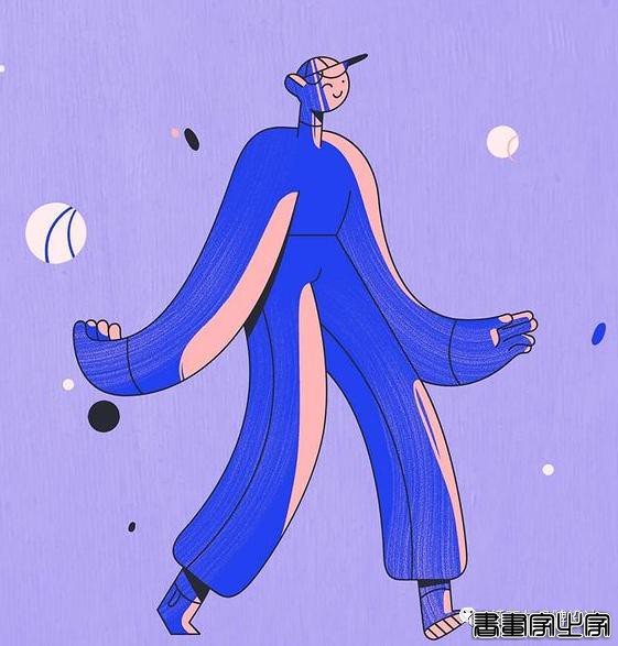 插画丨天马行空的想象，充满流动性的扁平矢量插画-20.jpg
