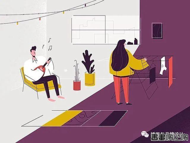 插画丨天马行空的想象，充满流动性的扁平矢量插画-24.jpg