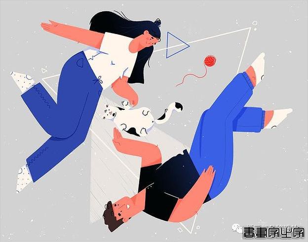 插画丨天马行空的想象，充满流动性的扁平矢量插画-35.jpg