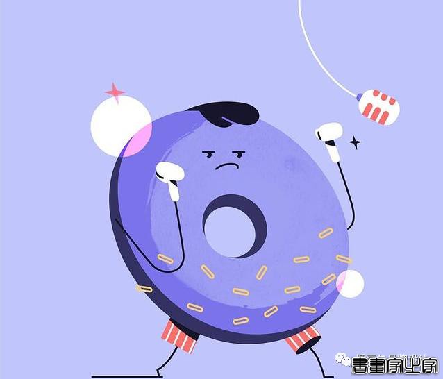 插画丨天马行空的想象，充满流动性的扁平矢量插画-45.jpg