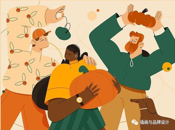 插画丨天马行空的想象，充满流动性的扁平矢量插画-48.jpg